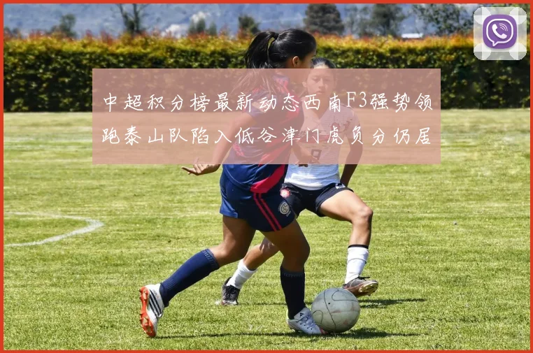 中超积分榜最新动态西南F3强势领跑泰山队陷入低谷津门虎负分仍居末位